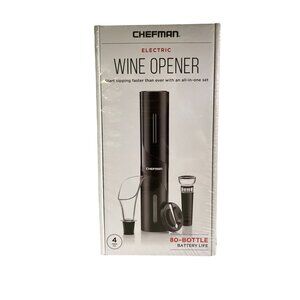 Chefman Electric Wine Opener NEW Sealed